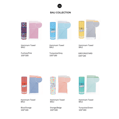 Beach Pool Hammam Towel, Fuchsia - Pink in Gift Box