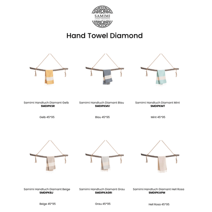 Tea Hand Towel Diamant Beige