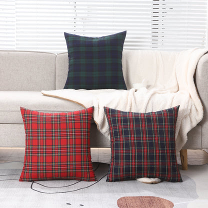 Tartan Check Cushion Cover