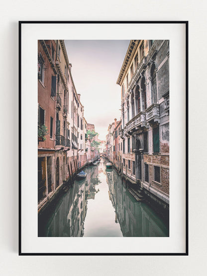 Italian Canal Poster