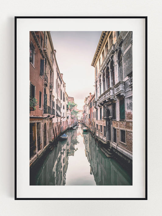 Italian Canal Poster