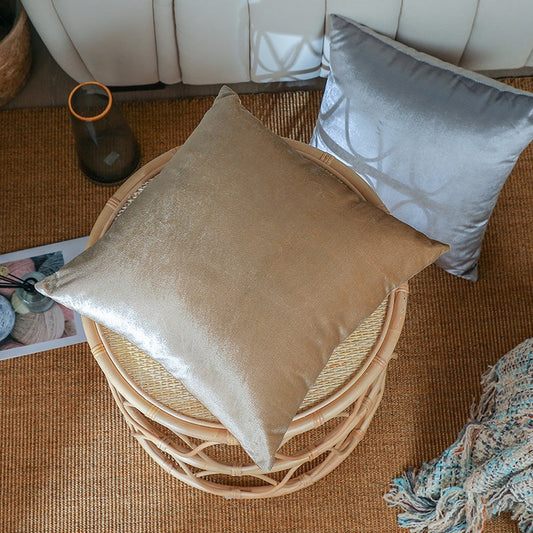 Shiny Velvet Cushion Cover