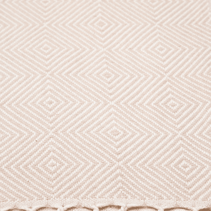 Beach Spa Turkish Hammam Towel Crystal Beige