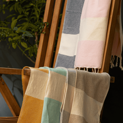 Tea Hand Towel Diamant Mint