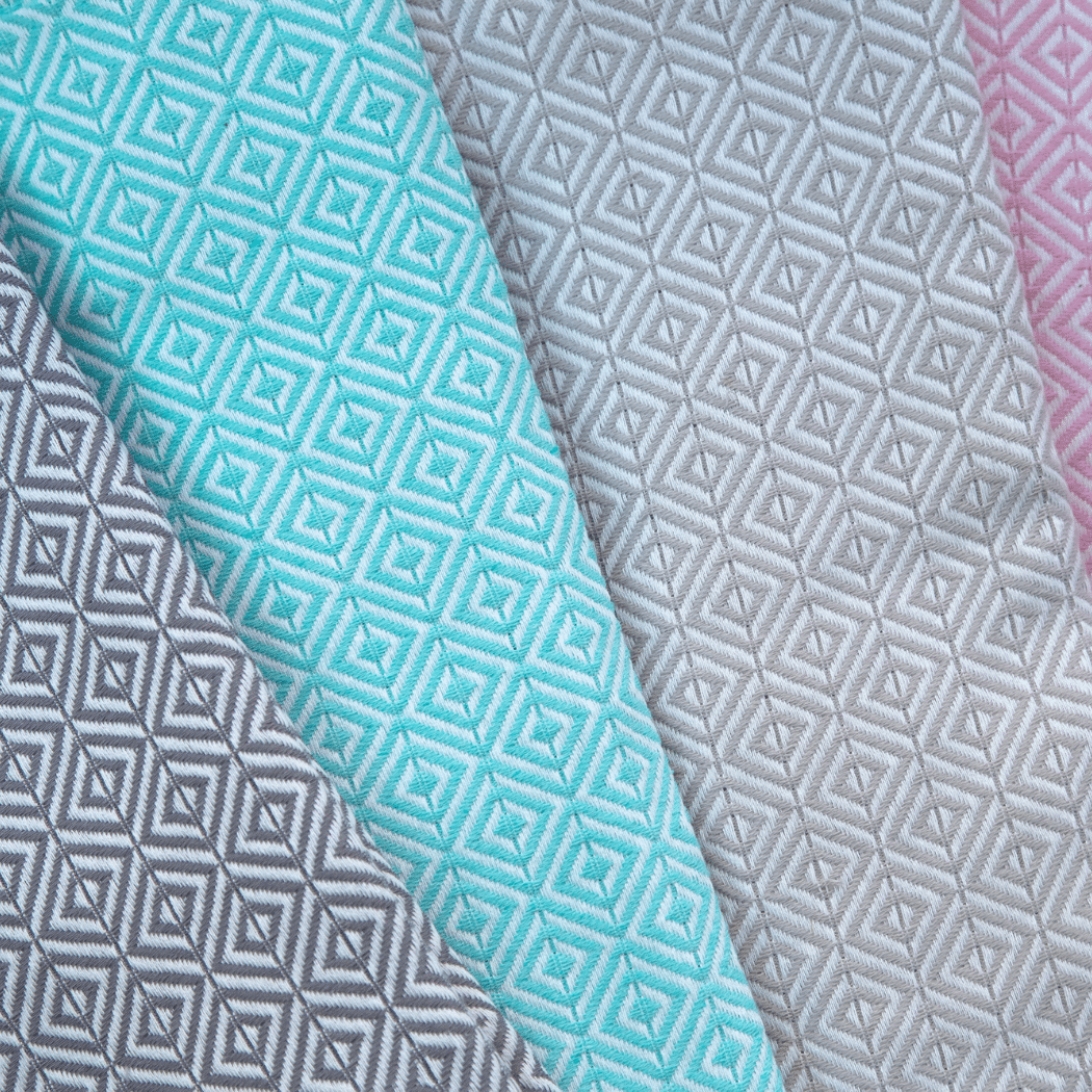 Beach Spa Turkish Hammam Towel Ela Pink