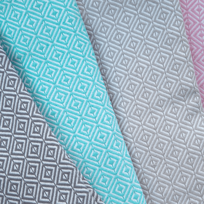 Beach Spa Turkish Hammam Towel Ela Pink