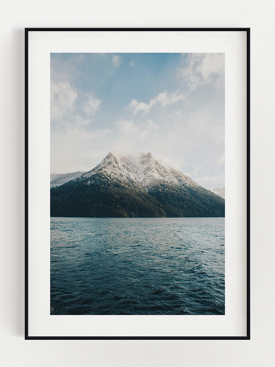 Snowy Mountain Poster