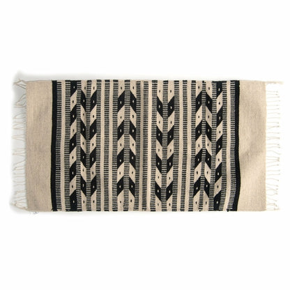 Neza Handwoven Wool Rug — Arrows Design