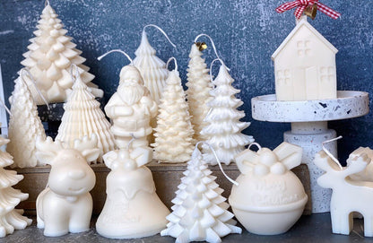 Christmas Cottage Candle | Handmade Holiday Soy Wax Candle