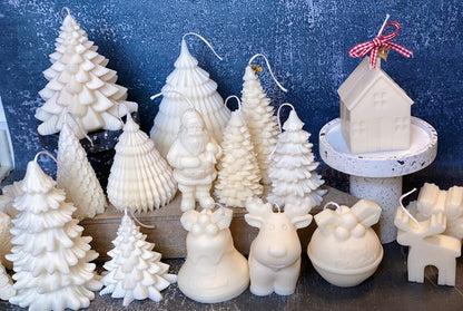 Christmas Cottage Candle | Handmade Holiday Soy Wax Candle