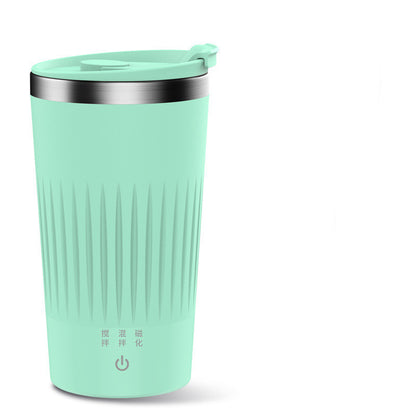 55° Thermostatic Self-Stirring Mug – USB Powered, Keep Warm Smart Cup