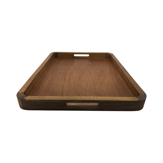 Rectangular Acacia Serving Tray — 14" x 18"