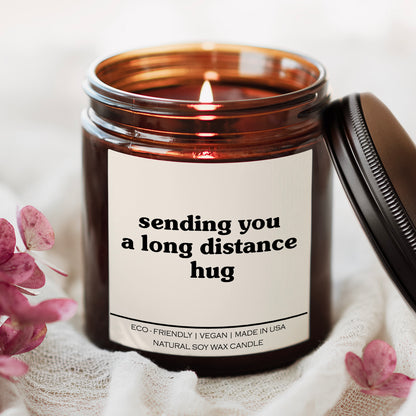 Sending You A Long Distance Hug Candle