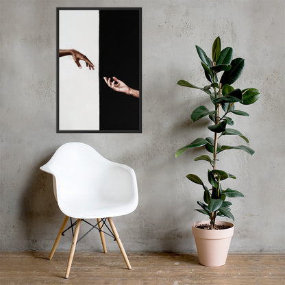 Creation Framed Botanical Poster