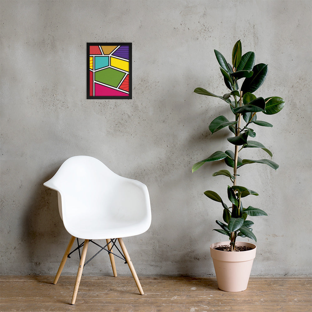 Window to the Soul Framed poster