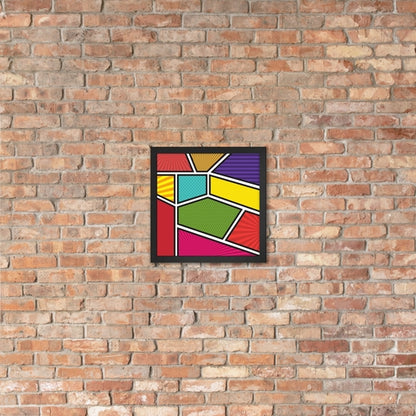 Window to the Soul Framed poster