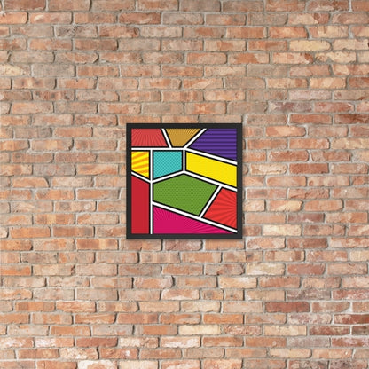 Window to the Soul Framed poster