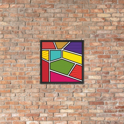 Window to the Soul Framed poster