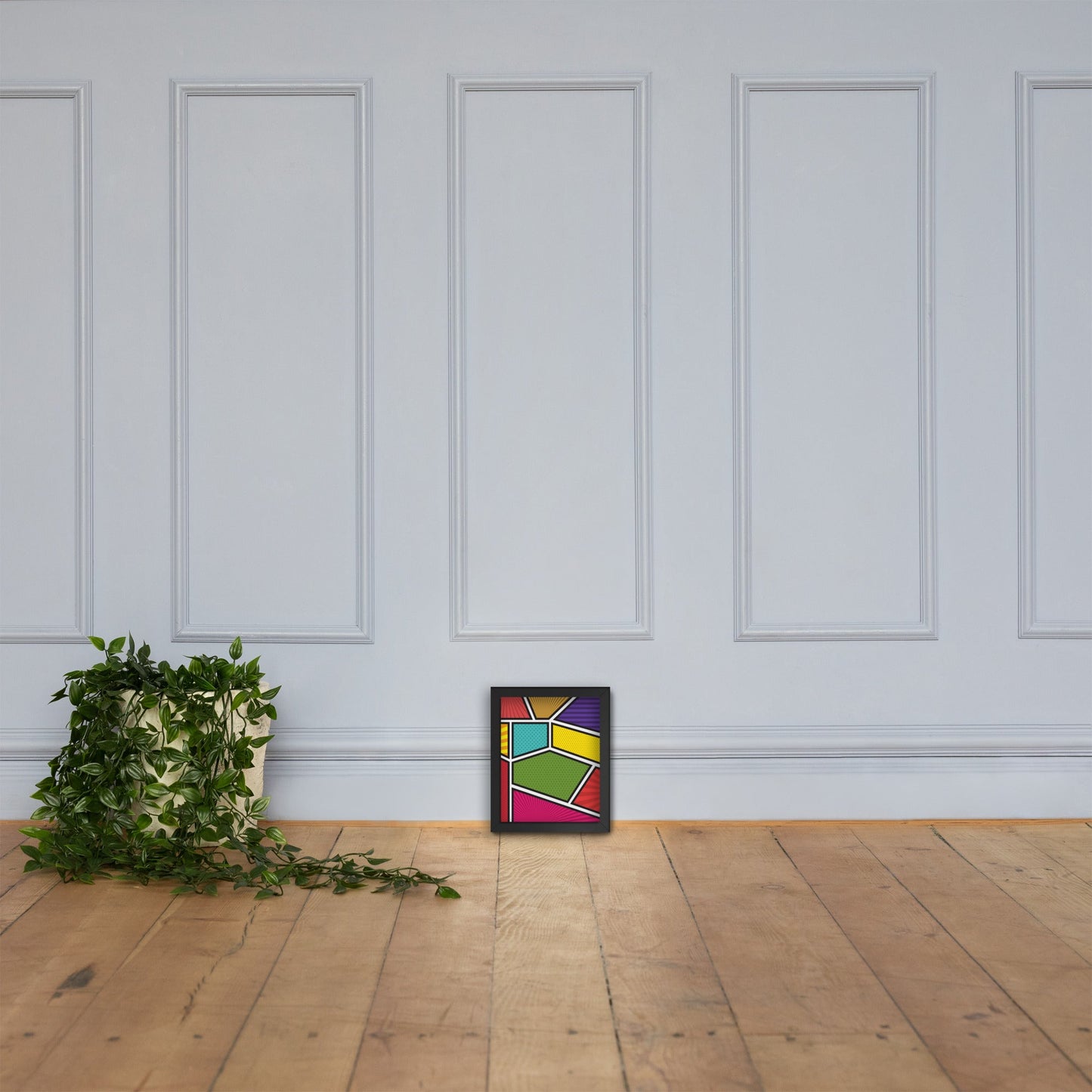 Window to the Soul Framed poster
