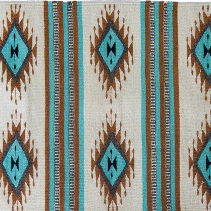 Bizalú Handwoven Wool Rug — Eyes Design