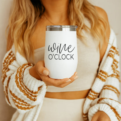 Wine O'Clock 17oz Wine Tumbler