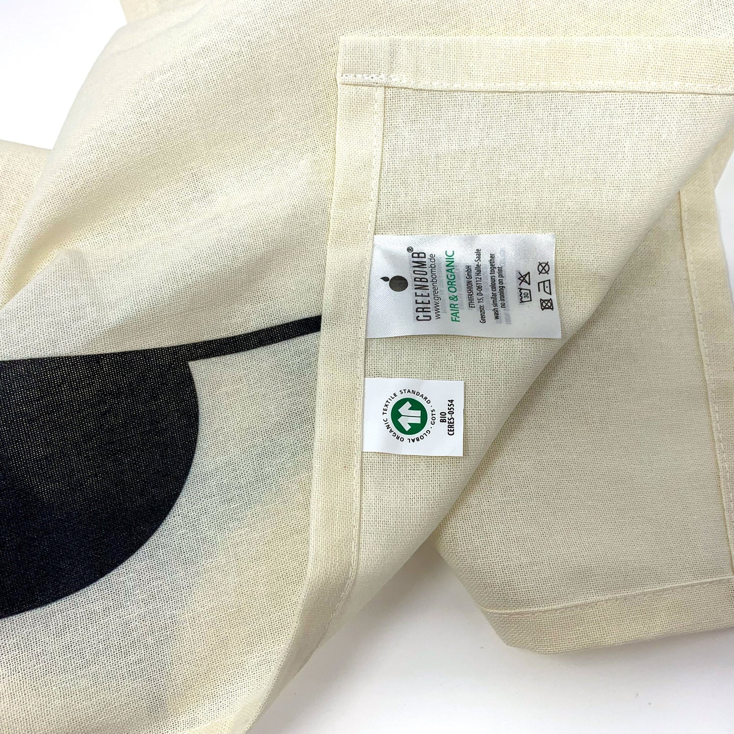 Panda Cotton Tea Towel, 50 x 70 cm, organic cotton