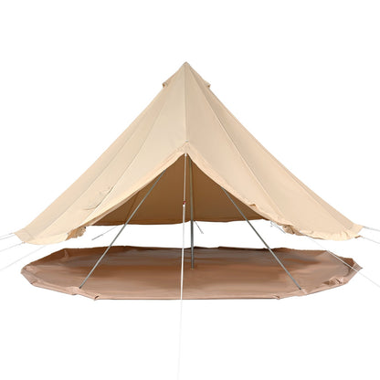 Canvas Bell Tent, 4 Seasons 7 m/22.97 ft Yurt Tent, Canvas Tent for