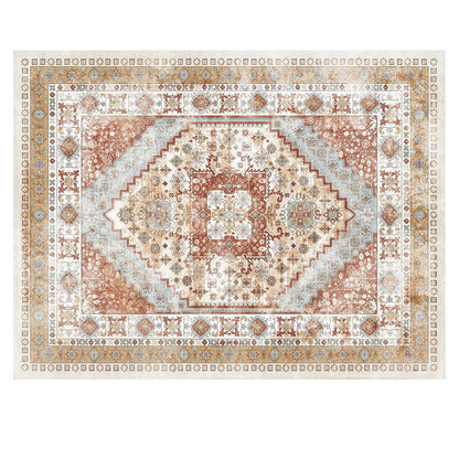 Area Rug, 9 x 12 ft Large Washable Rug, Non-Slip and Tear-Resistant
