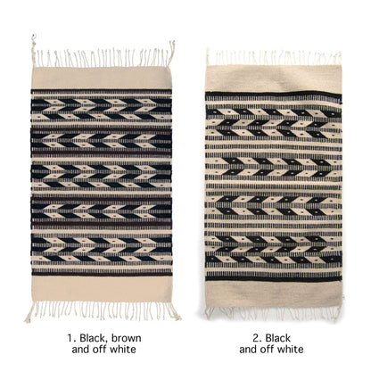 Neza Handwoven Wool Rug — Arrows Design